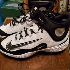 Nike Alpha Huarache Elite 4 Mid Baseball Cleats FD2744-107 Men’s 9.5w & 10.5